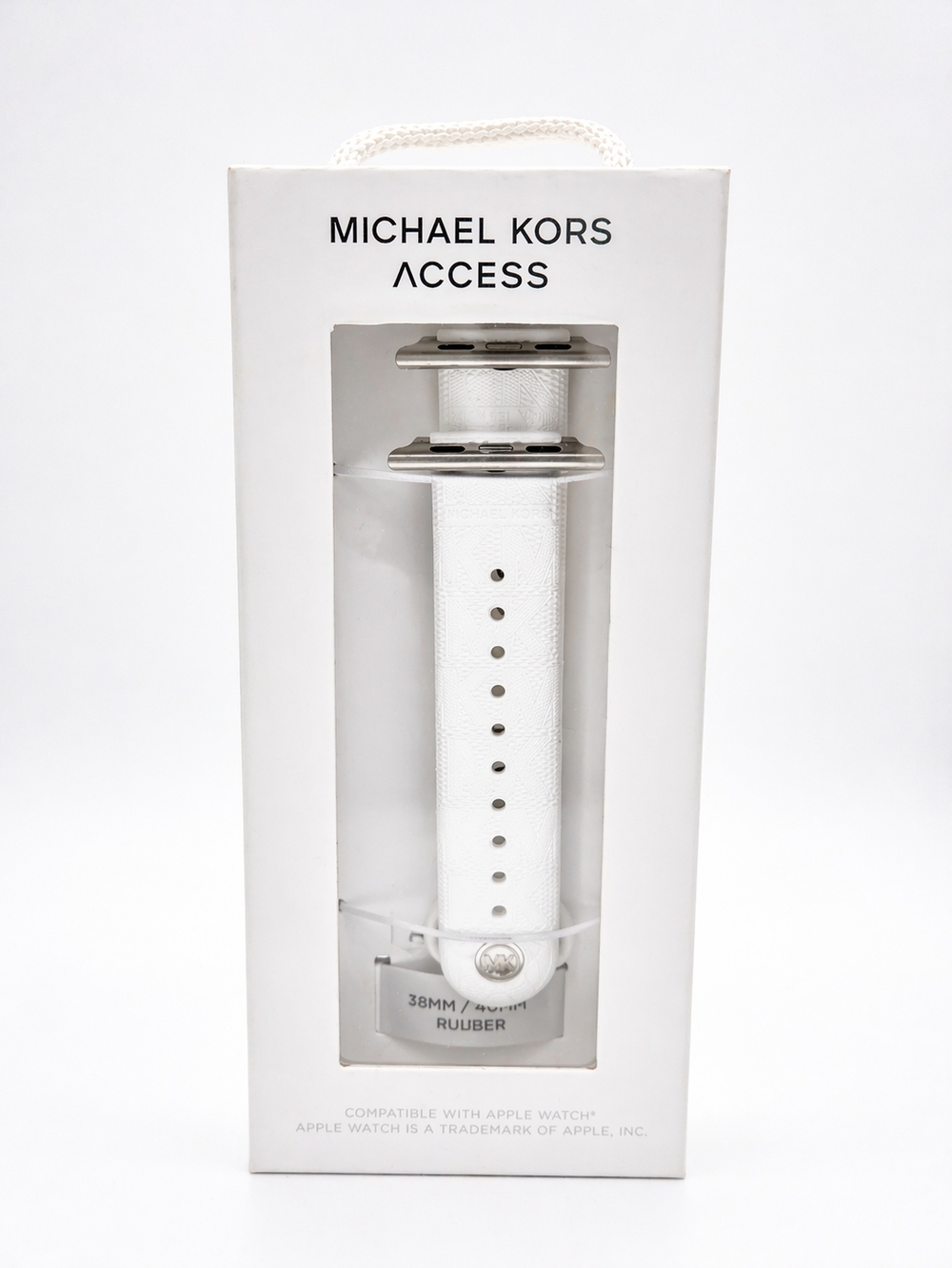 Michael Kors White Apple  Watch Band 38-40 mm